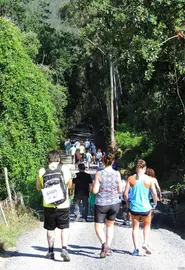 Participantes en la marcha