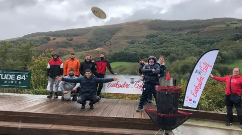 Entrevista al club de disc golf de Trapagaran