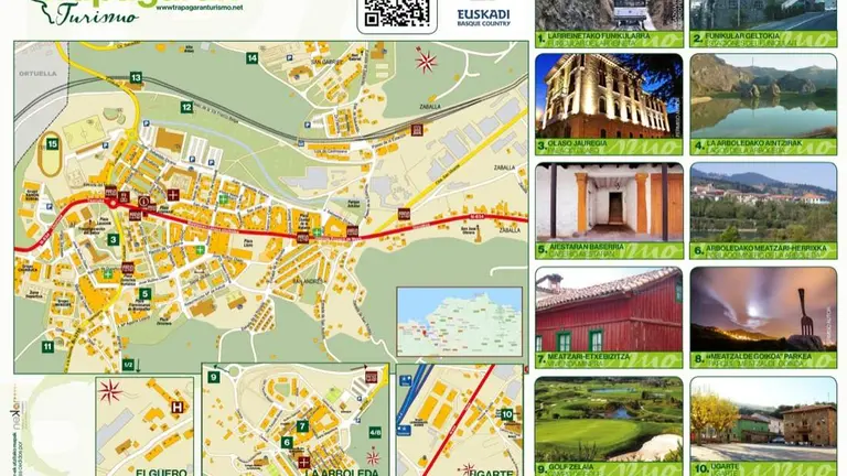 La p&aacute;gina recoge todos los puntos fuertes de la oferta tur&iacute;stica del municipio