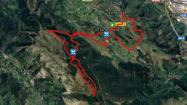 Recorrido de la etapa