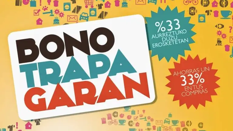 Cada bono se vende por 20 euros y tiene un valor de 30